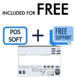 10 Touchscreen All In One POS System Restaurant Point Of Sale, card reader SALE