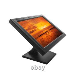 15''/17'' Touch Screen LCD Display USB VGA POS Monitor High Res Restaurant