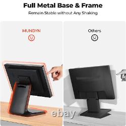 15.6 POS Touch Screen LED Multi-Touch Monitor VGA/HDMI Input Retail Restaurant