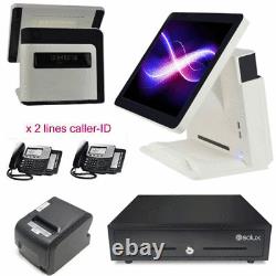15 All In One Touch Screen POS System Boba Tea Point Of Sale