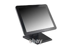 15 Capacitive LED Backlit Multi-Touch POS Monitor Flat Seamless Touchscreen