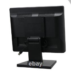 15 For Bar Touch Screen Monitor POS LCD Display LED Touchscreen Monitor USB VGA