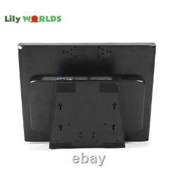 15 Inch LCD Monitor VGA + USB Touch Screen Versatile Monitor For PC/POS System