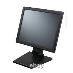 15 Inch Touch Screen LCD Display VGA/HDMl POS Monitor For Retail Restaurant