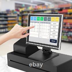 15 Touch Screen LCD Display Monitor, Touch Screen Cash Register With POS Stand