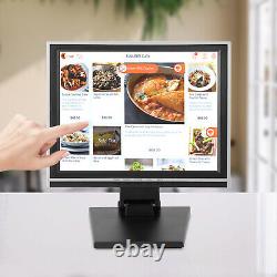 15 Touch Screen LCD Display Monitor, Touch Screen Cash Register With POS Stand