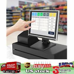 15 Touch Screen LCD Display Monitor, Touch Screen Cash Register with POS Stand