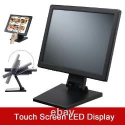 15 Touch Screen Monitor PC POS Touchscreen LCD Monitor Retail Kiosk Restaurant