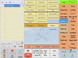 15 Touchscreen All In One POS System Restaurant Point Of Sale 1 Printers