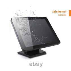 17 Capacitive LED Backlit Multi-Touch POS Monitor Flat Seamless No Driver Need