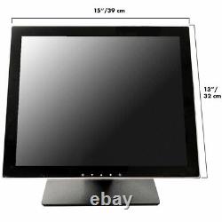 17 Inch Pro Capacitive LED Backlit Multi-Touch HDMI Monitor Touchscreen POS