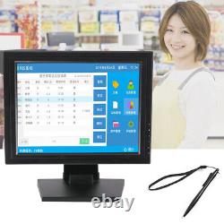 17 Inch Touch Screen Portable LCD Display LED Monitor USB VGA POS Windows7/8/10