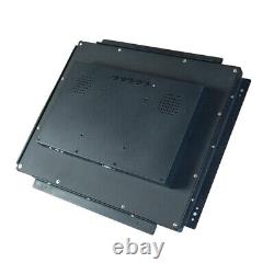 17 Open Frame Touch Screen Monitor Display with VESA & Rear Mounting Bracket POS