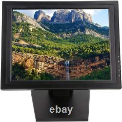 17 Touch Screen LED Display Monitor, Cash Register VOD System POS Stand Restaur