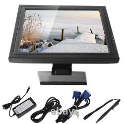 17 Touch Screen LED Monitor POS Multi Touch Screen Vandal Proof FOR Cashier New