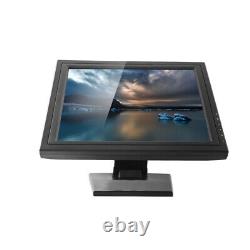 17 Touch Screen LED Monitor POS Multi Touch Screen Vandal Proof FOR Cashier New