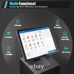 17 in 4-wire Resistive Stand Touchscreen LCD VGA Touch Screen Monitor LCD POS