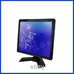 17 inch 4-wire Resistive Stand Touchscreen LCD VGA Touch Screen Monitor LCD POS