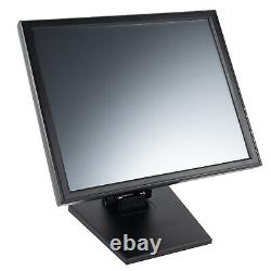 17 inch 4-wire Resistive Stand Touchscreen LCD VGA Touch Screen Monitor LCD POS