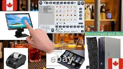 22 inch Touch screen POS Point of Sale System Bar Restaurant Retail CANADA