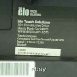3 ELO Touchscreen Solutions POS Computer Model E469992 Please Read