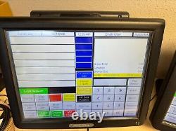 (3) Partner Tech Model SP-800 Touchscreen Point of Sale Part 182D08R23 2GB