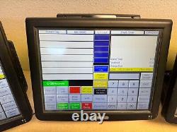 (3) Partner Tech Model SP-800 Touchscreen Point of Sale Part 182D08R23 2GB