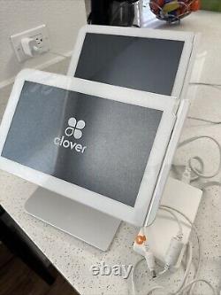 CLOVER C100 13 Touch Screen POS System 2x Units Included