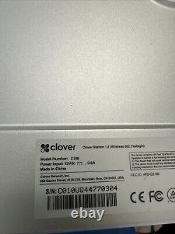 CLOVER C100 13 Touch Screen POS System 2x Units Included