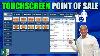 Create This Restaurant Touchscreen Point Of Sale Pos Application In Excel Today Full Download