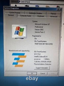 ELO E580906 Touch Screen All-In-One POS TouchScreen Computer System Tested Works