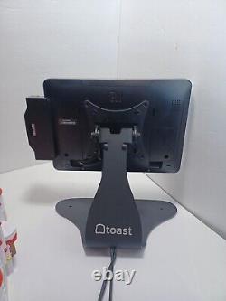 ELO Toast ESY10i1B Black 10 Touchscreen POS Point-of-Sale System with Card Reader