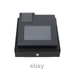 Electronic POS System Multifunction Cash Register Touchscreen LED Display