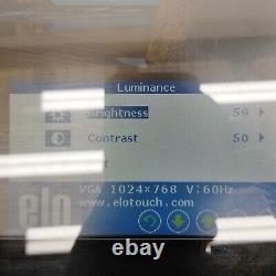 Elo ET1517L 15 LED Backlit LCD Touchscreen POS Display ET1517L-8CWB-0-BL-ZB-G