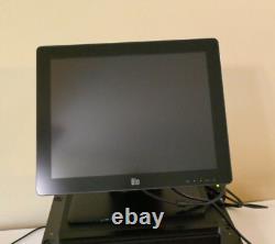 Elo ET1517L Touch Screen POS 15 Monitor w Stand & Cables IntelliTouch E273226