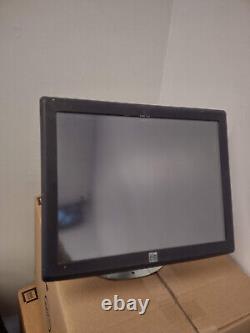 Elo Et1515l 15 Touchscreen Usb/serial Pos Monitor With Base + Cables Grade C