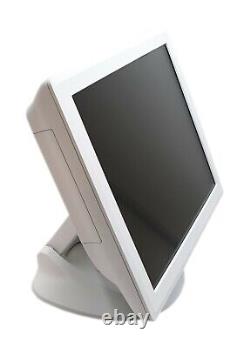 Elo Touch Screen POS Display 17 LCD DVI Medical E112906 ET1729L Healthcare White