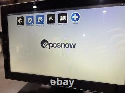 Epos Now Eposnow POS Touch Screen Terminal with Cust Screen, Cash Drawer & Printer