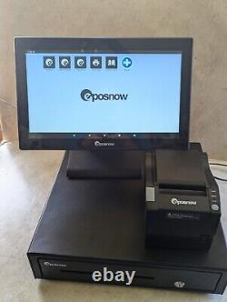 Eposnow Point Of Sale System Cash Register Touch Screen + Cash Drawer + Printer