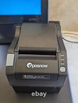 Eposnow Point Of Sale System Cash Register Touch Screen + Cash Drawer + Printer