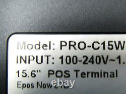 Eposnow Pro C15W Touchscreen Point-of-Sale Terminal 15.6