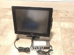 FEC PP9635B Touchscreen Terminal POS with Card Reader With Power Cord Tested