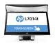 Hp L7014t 14 Led Touchscreen Pos Monitor, 169, 1366x768, 200nit, Displayport