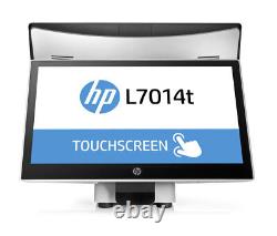 HP L7014t 14 LED Touchscreen POS Monitor, 169, 1366x768, 200Nit, Displayport