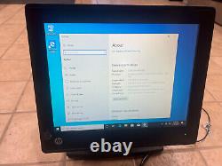 HP RP7 7800 15 Touchscreen POS System i3-2120 3.3GHz 4GB 120GB Win 10 Pro