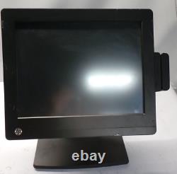 HP RP7 RP7800 15 POS Credit Card Payment Processing System Touchscreen UNTESTED