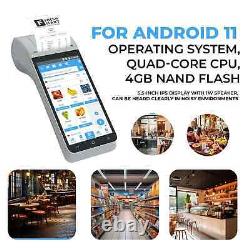 Handheld Touch Screen Mobile POS with Free Billing Software & Inbuilt 58mm Therm