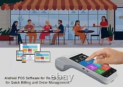 Handheld Touch Screen Mobile POS with Free Billing Software & Inbuilt 58mm Therm