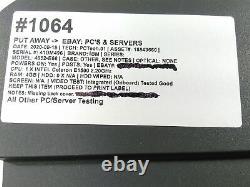 IBM 4852-E66 15 POS Terminal Celeron 2.2GHz 4GB 0HD Boots No Back Cover