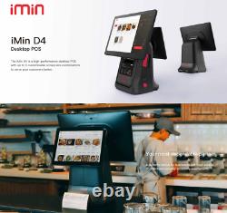 IMin D4-503 (POSTRON) POS 15.6 inch big touch screen + printer (NEW-OPEN BOX)